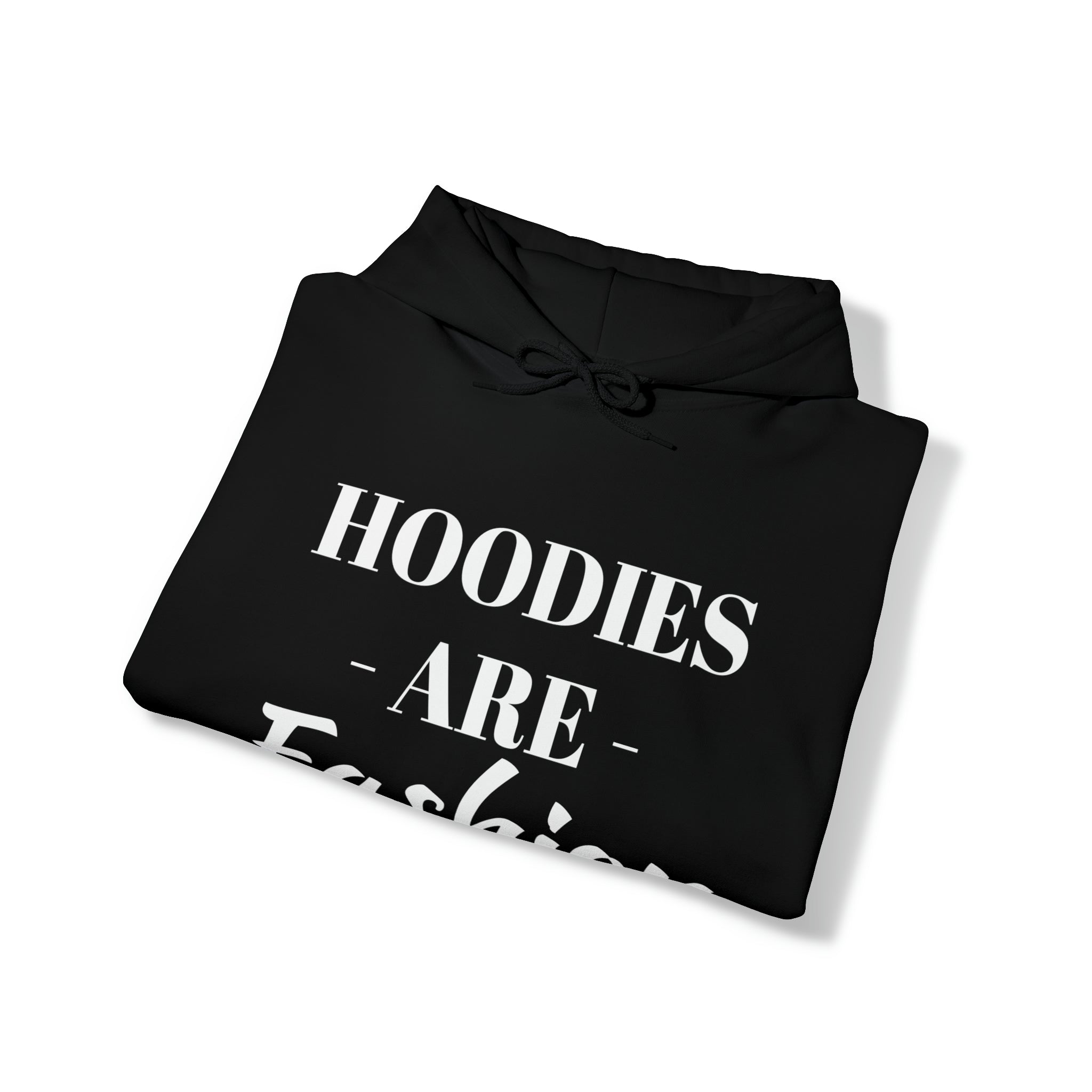 BLACK FASHION HOODIE Hooded Sweatshirt
