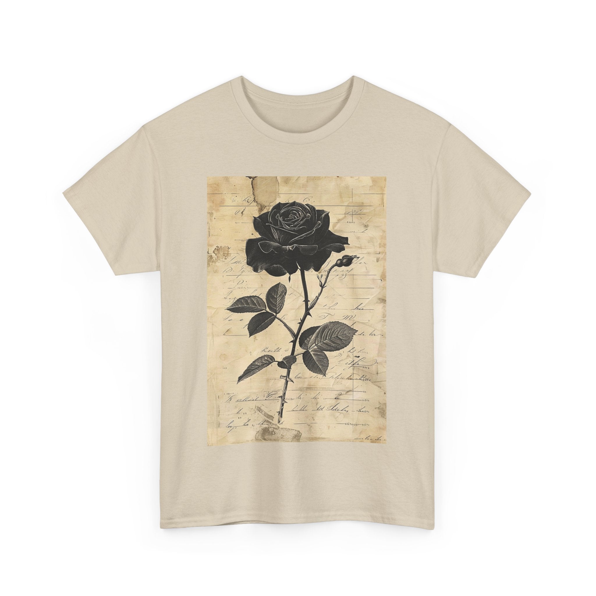 BLACK ROSE TSHIRT