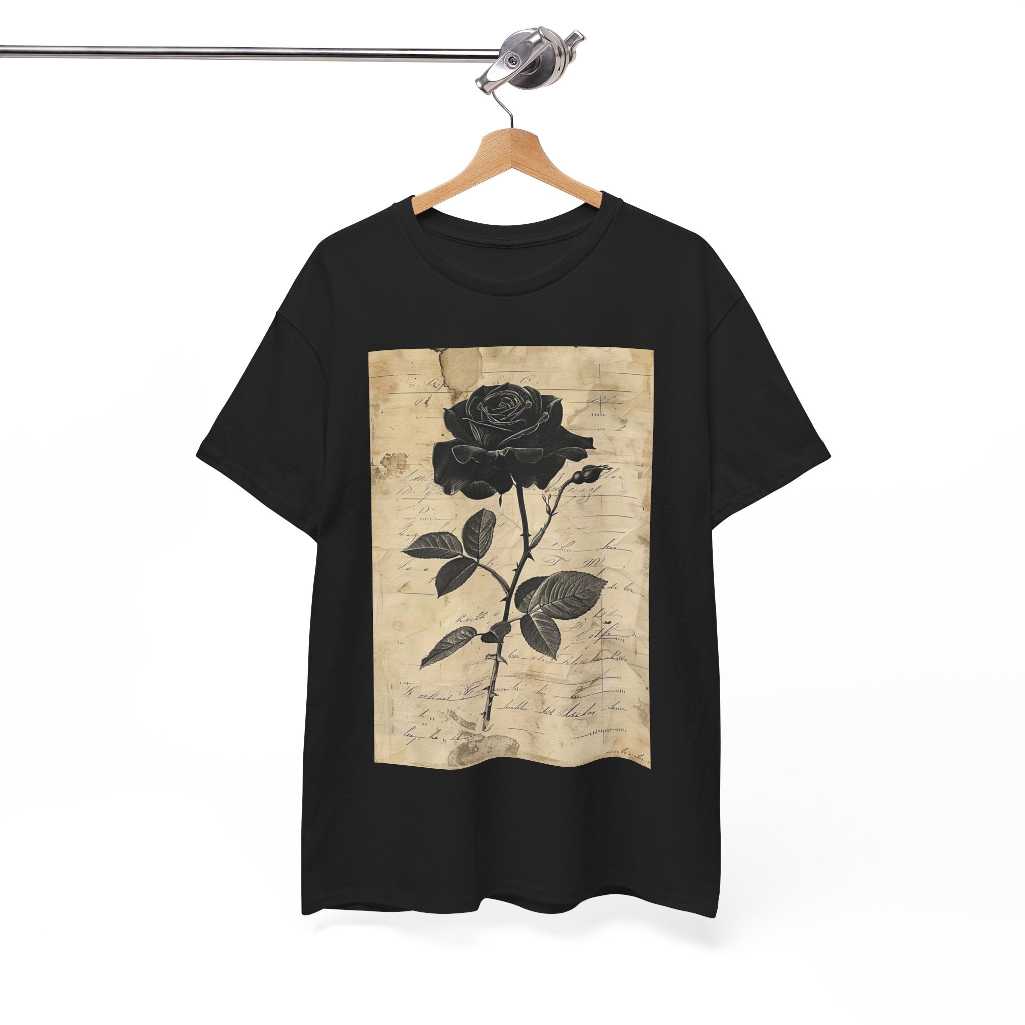 BLACK ROSE TSHIRT