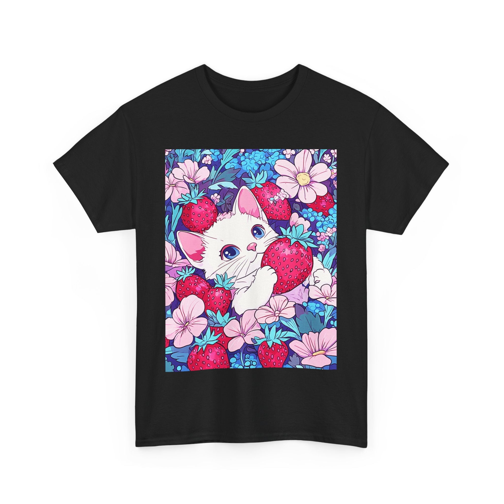 STRAWBERRY KITTY TSHIRT