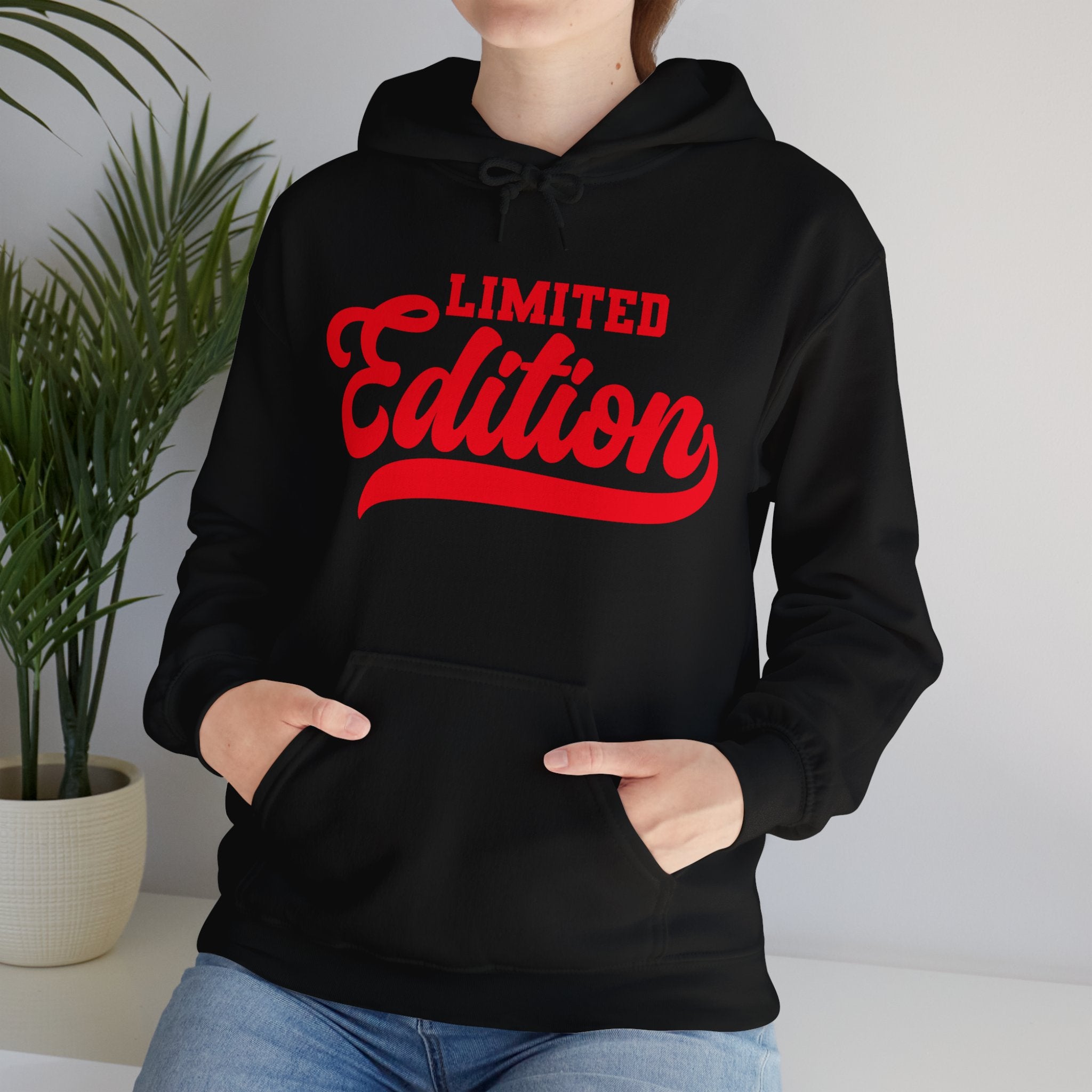LIMITED EDITION Black Hooded Sweatshirt