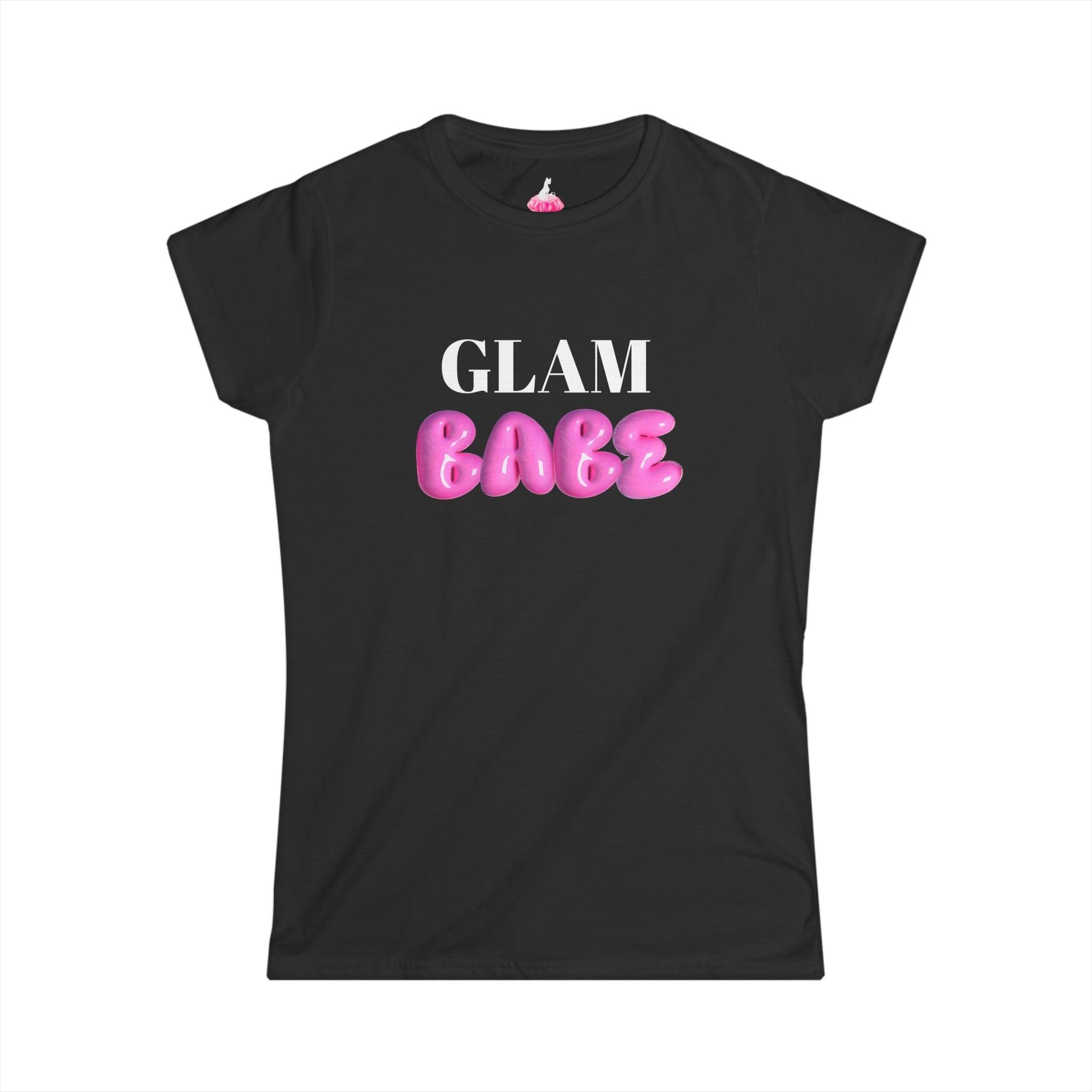 GLAM BABE BLK_SHIRT