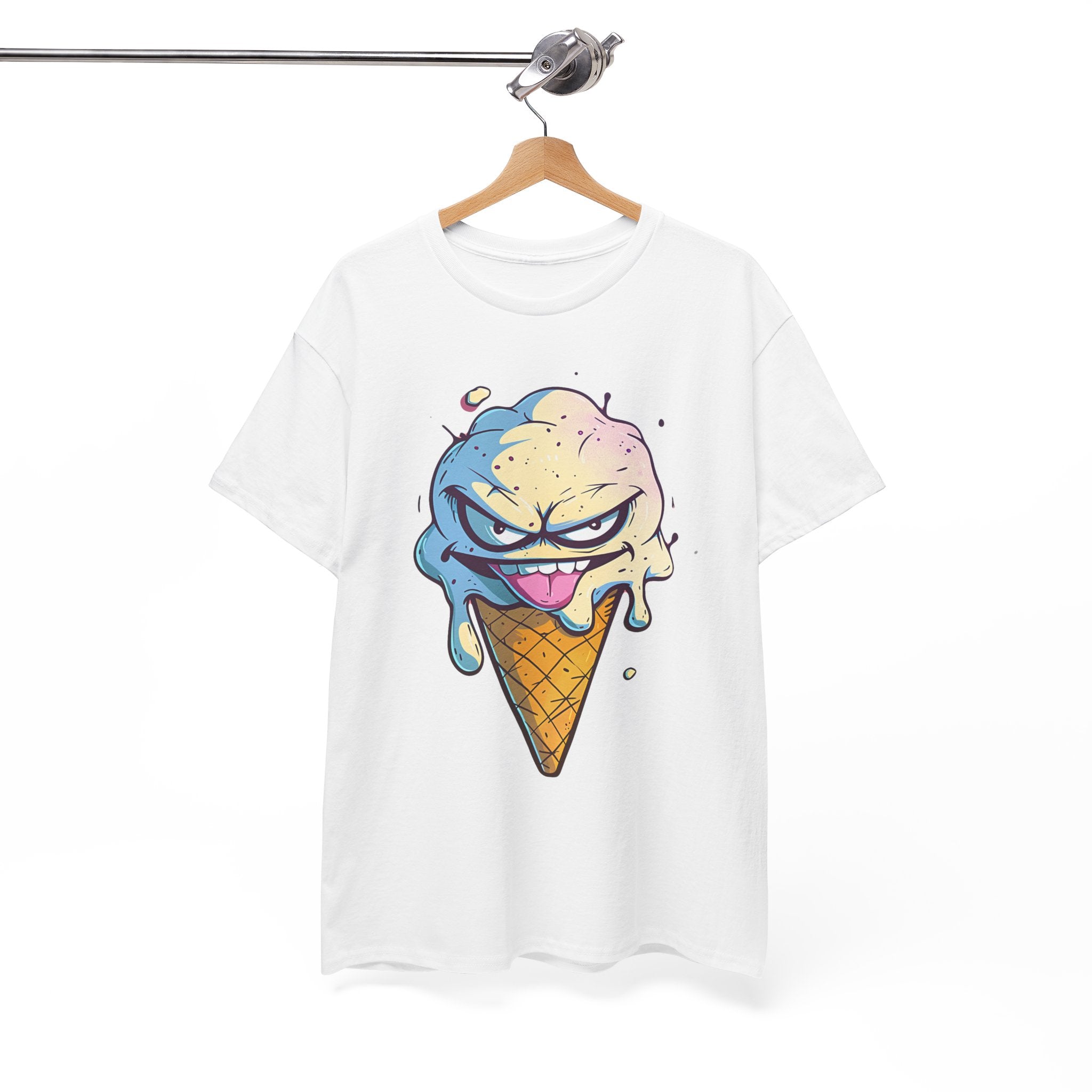CREAM FACE TSHIRT