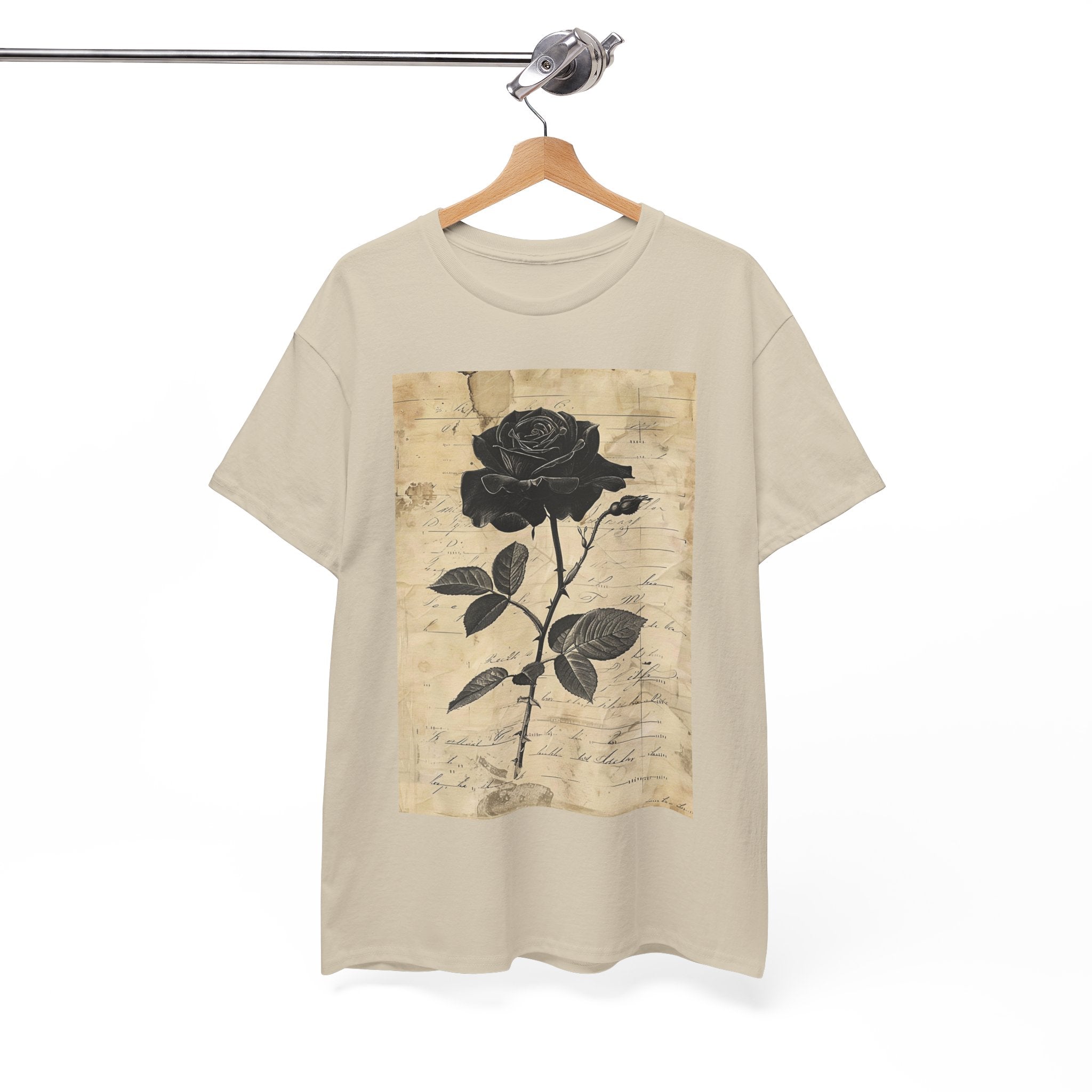 BLACK ROSE TSHIRT