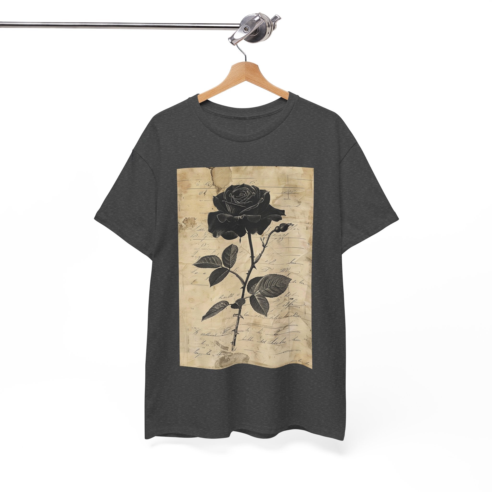 BLACK ROSE TSHIRT