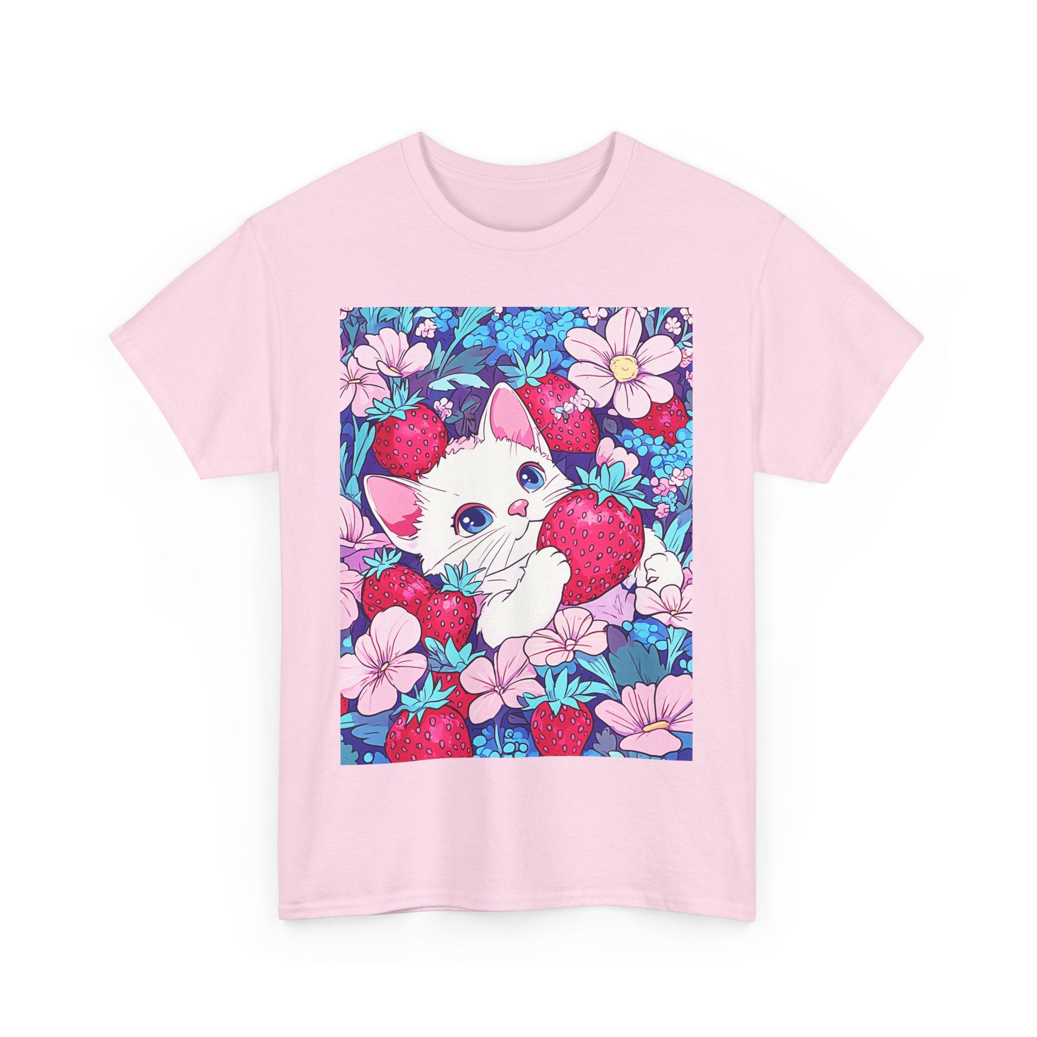 STRAWBERRY KITTY TSHIRT