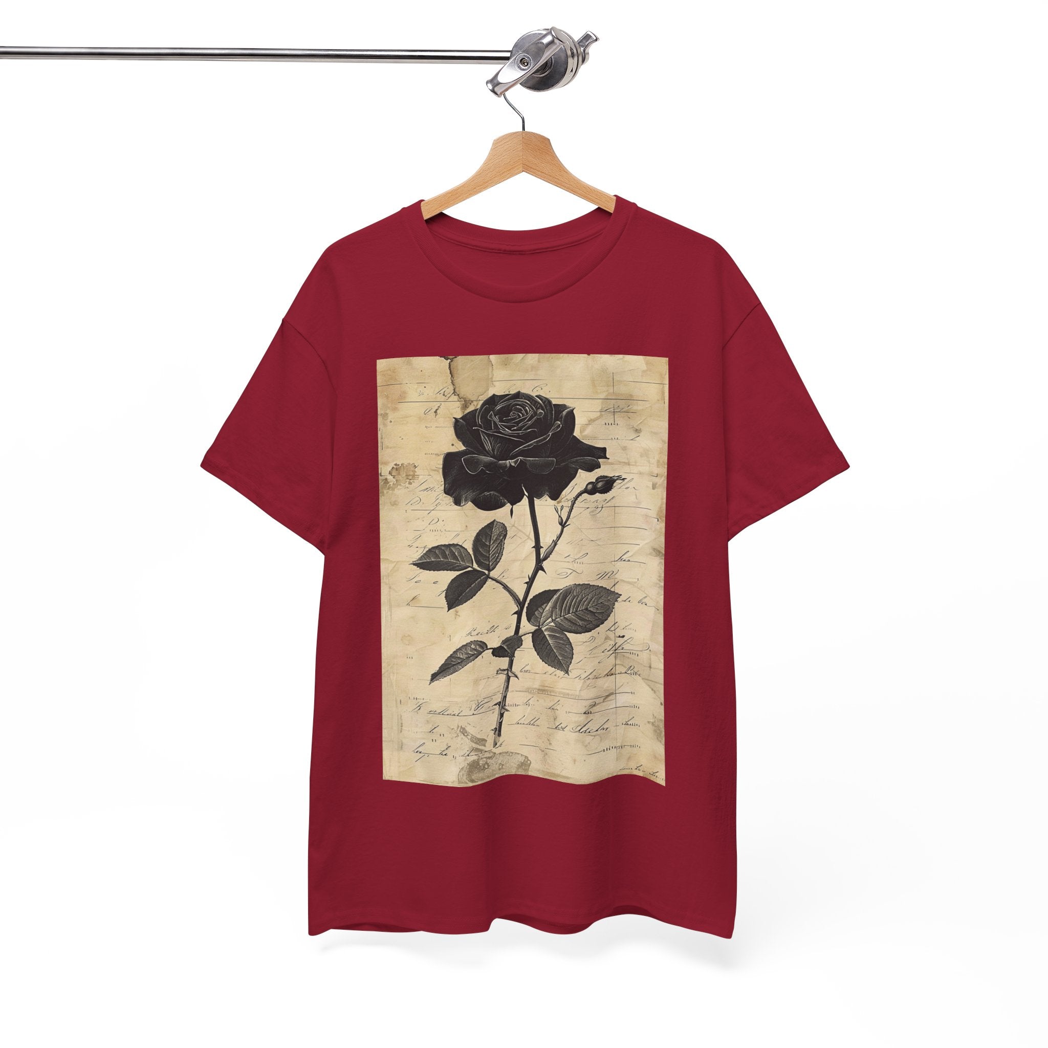 BLACK ROSE TSHIRT