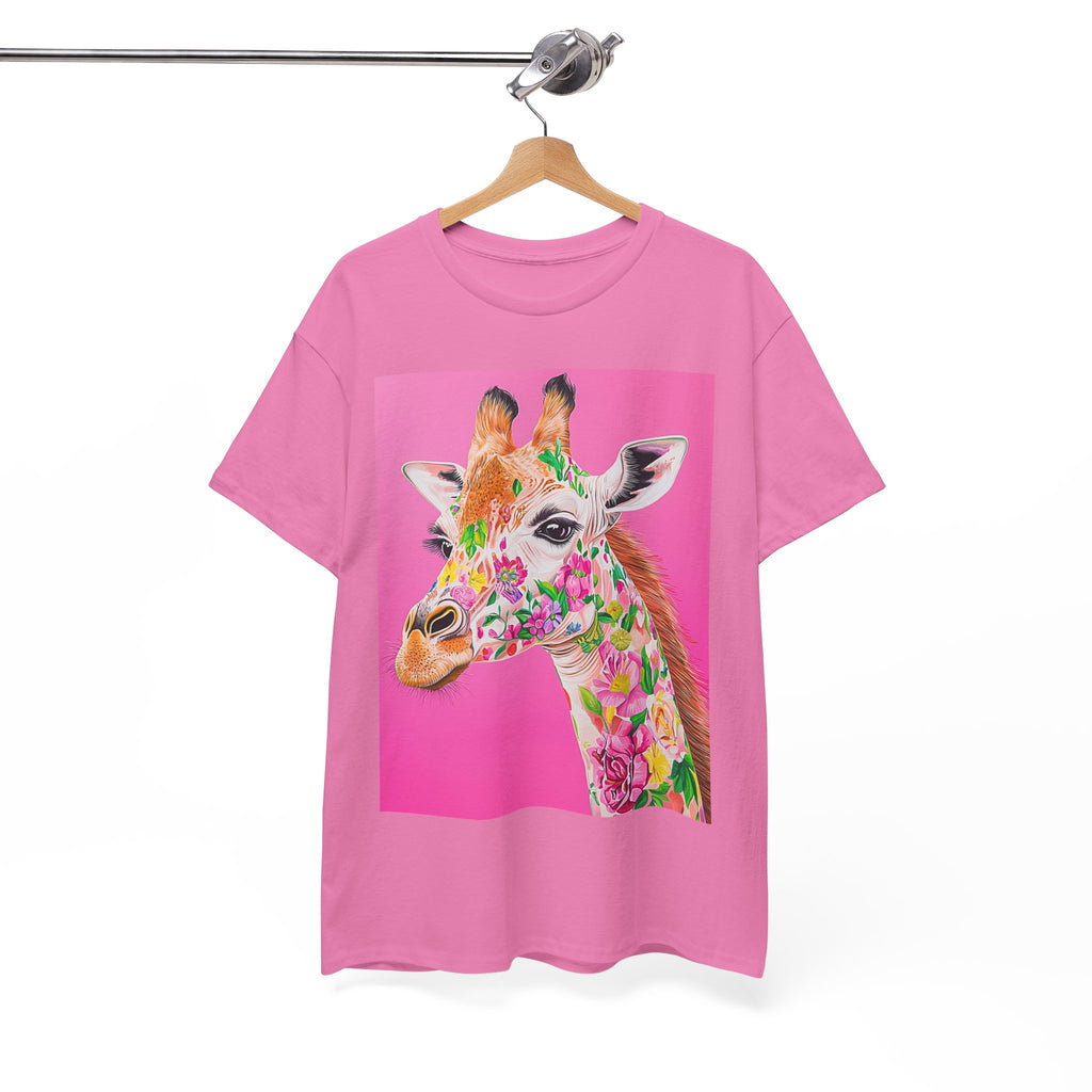 FLOWERS GIRAFFE TSHIRT