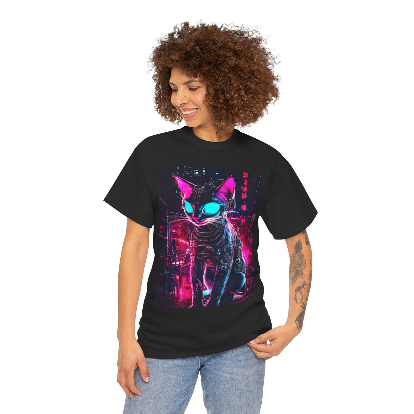 CYBER KITTY TSHIRT