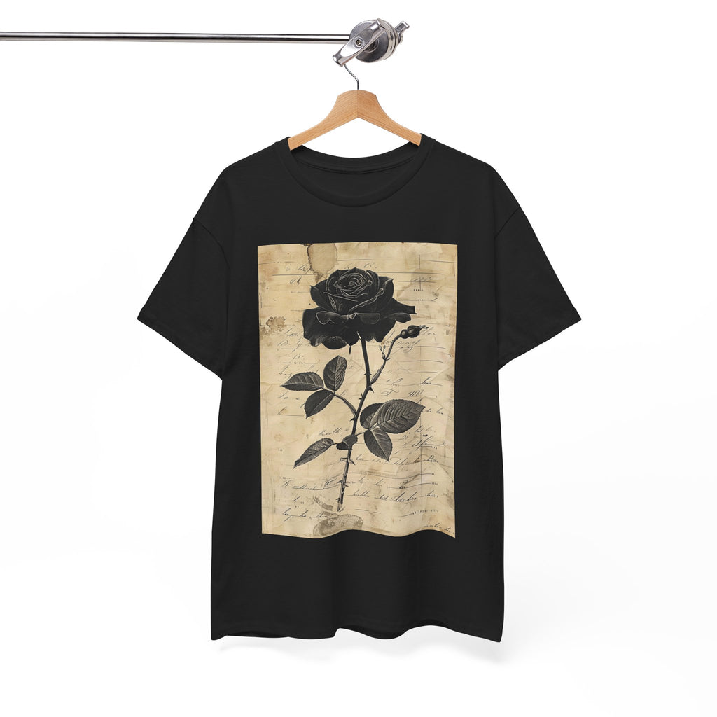 BLACK ROSE TSHIRT