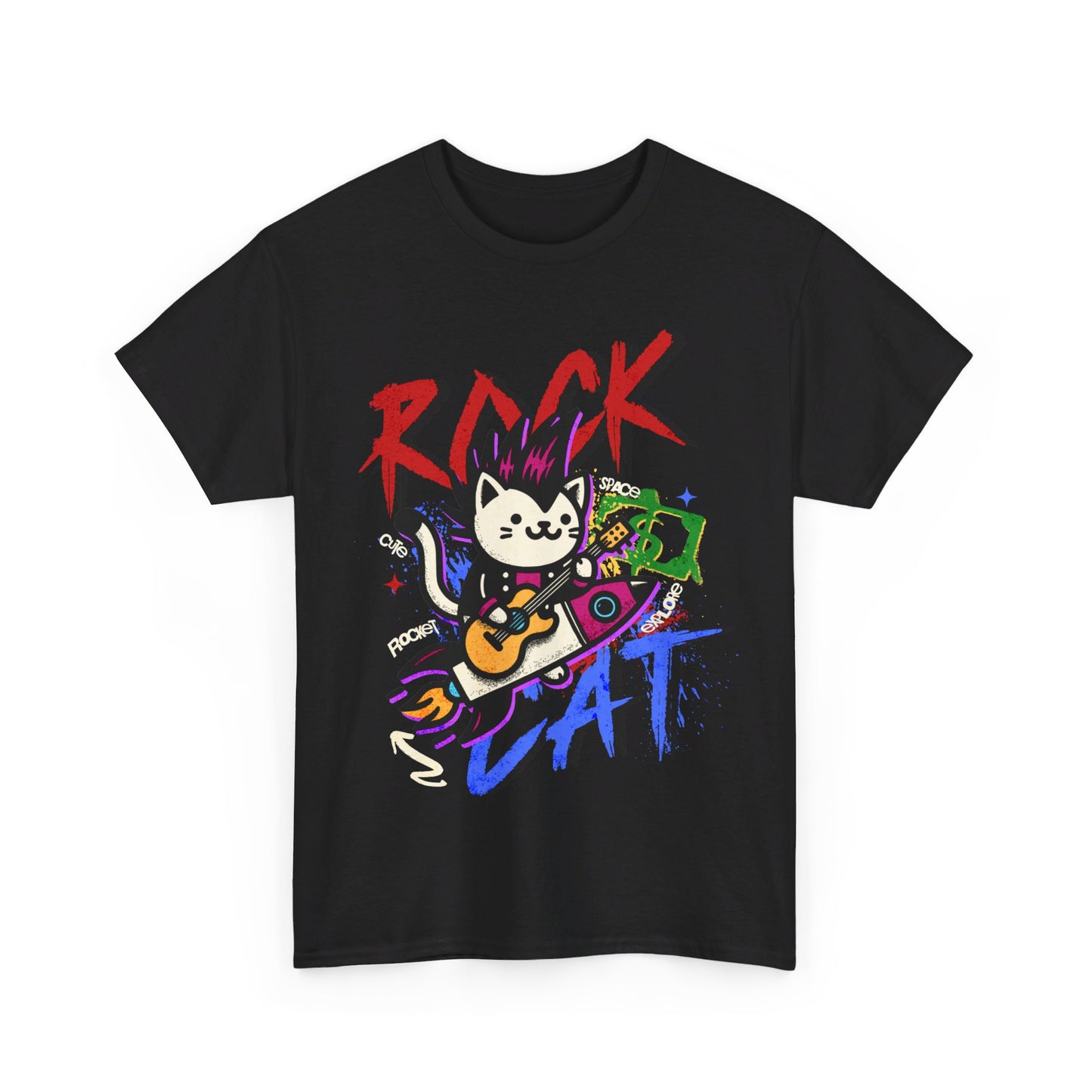 ROCK CAT TSHIRT