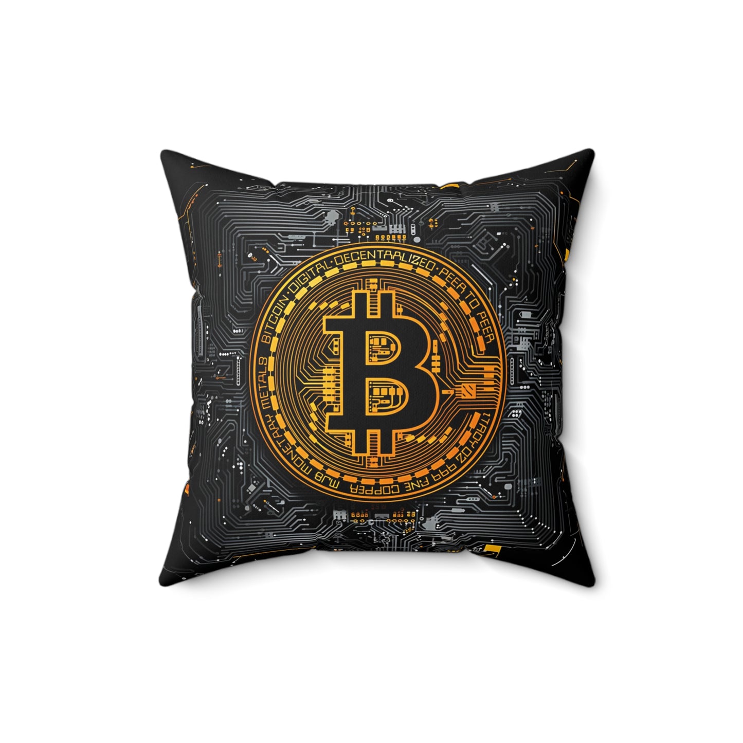 CYBER BITCOIN PILLOW