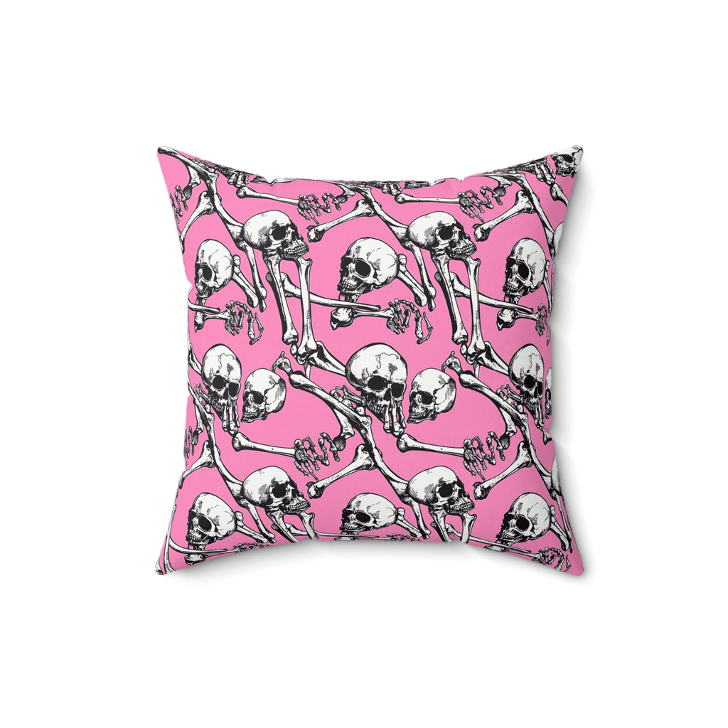 PINK BONES PILLOW