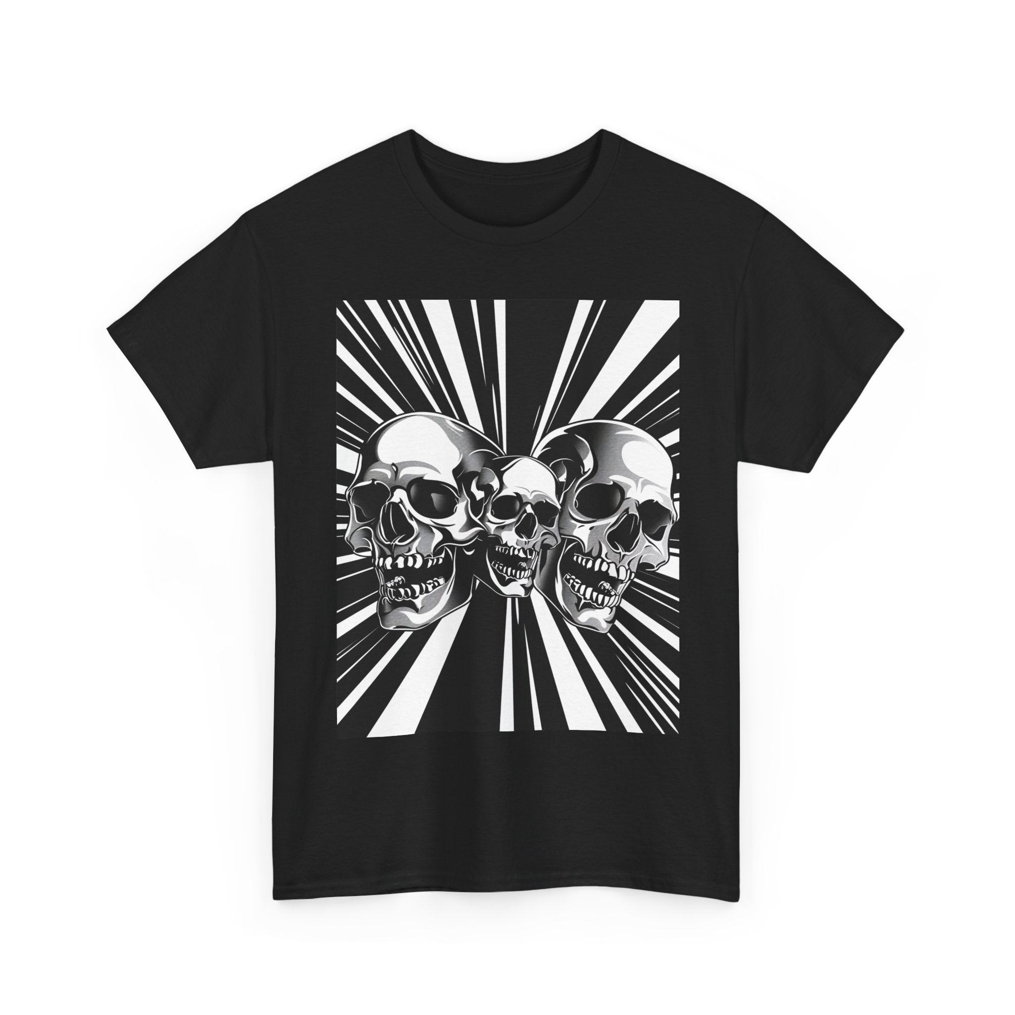 RETRO SKULLS TSHIRT