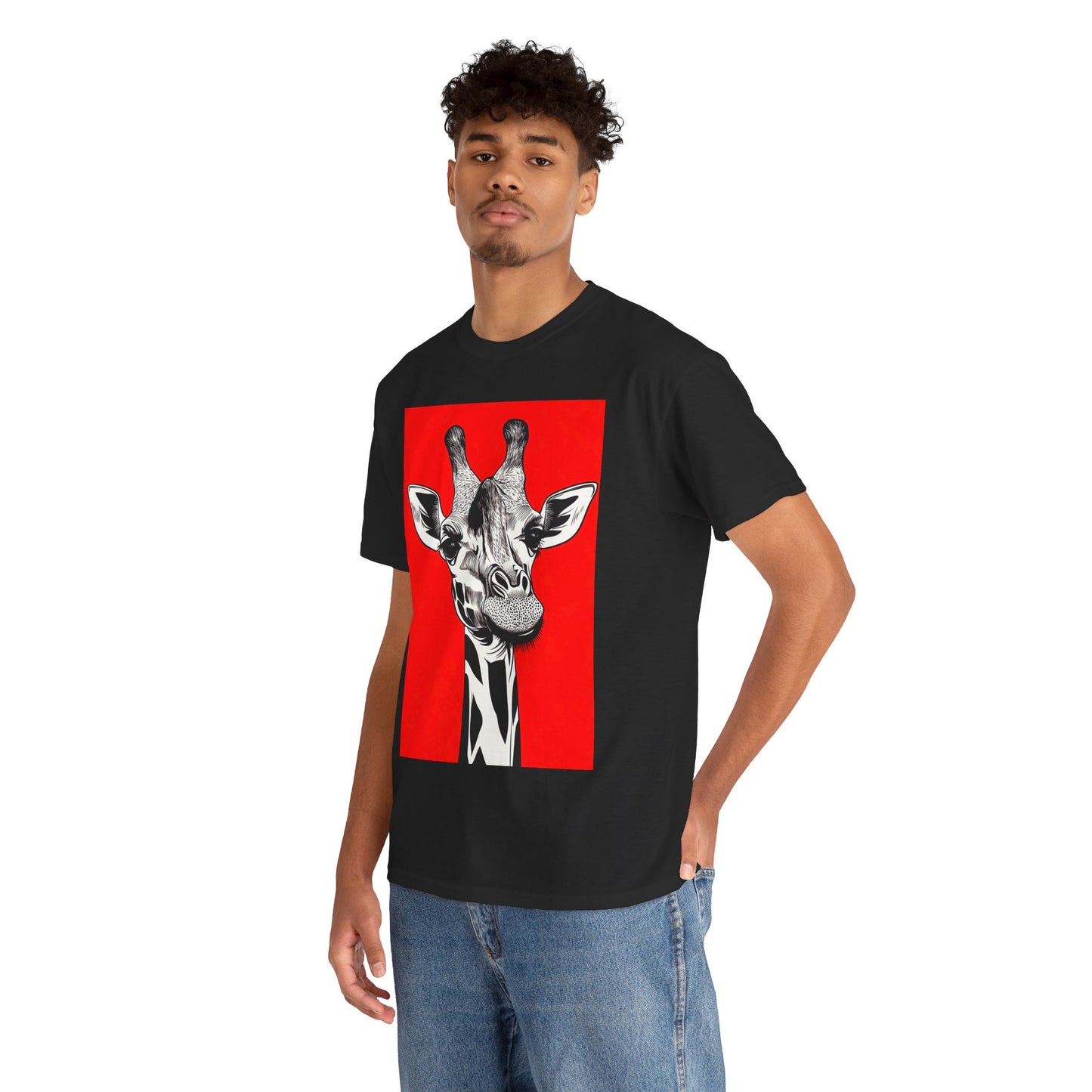 GIRAFFE RED TSHIRT