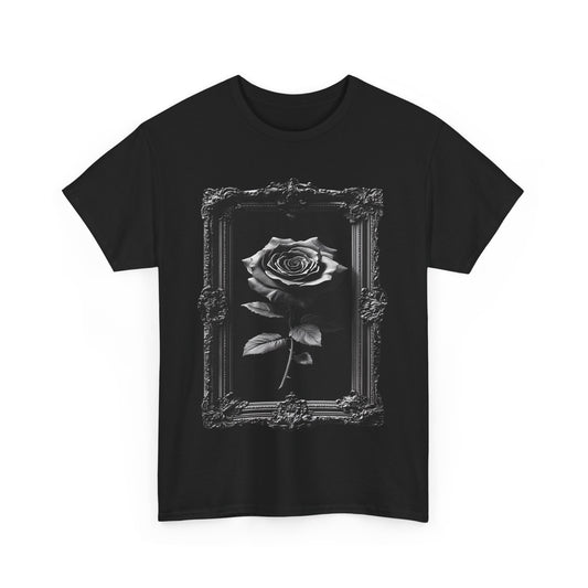 EMBELLISHED ROSE TSHIRT