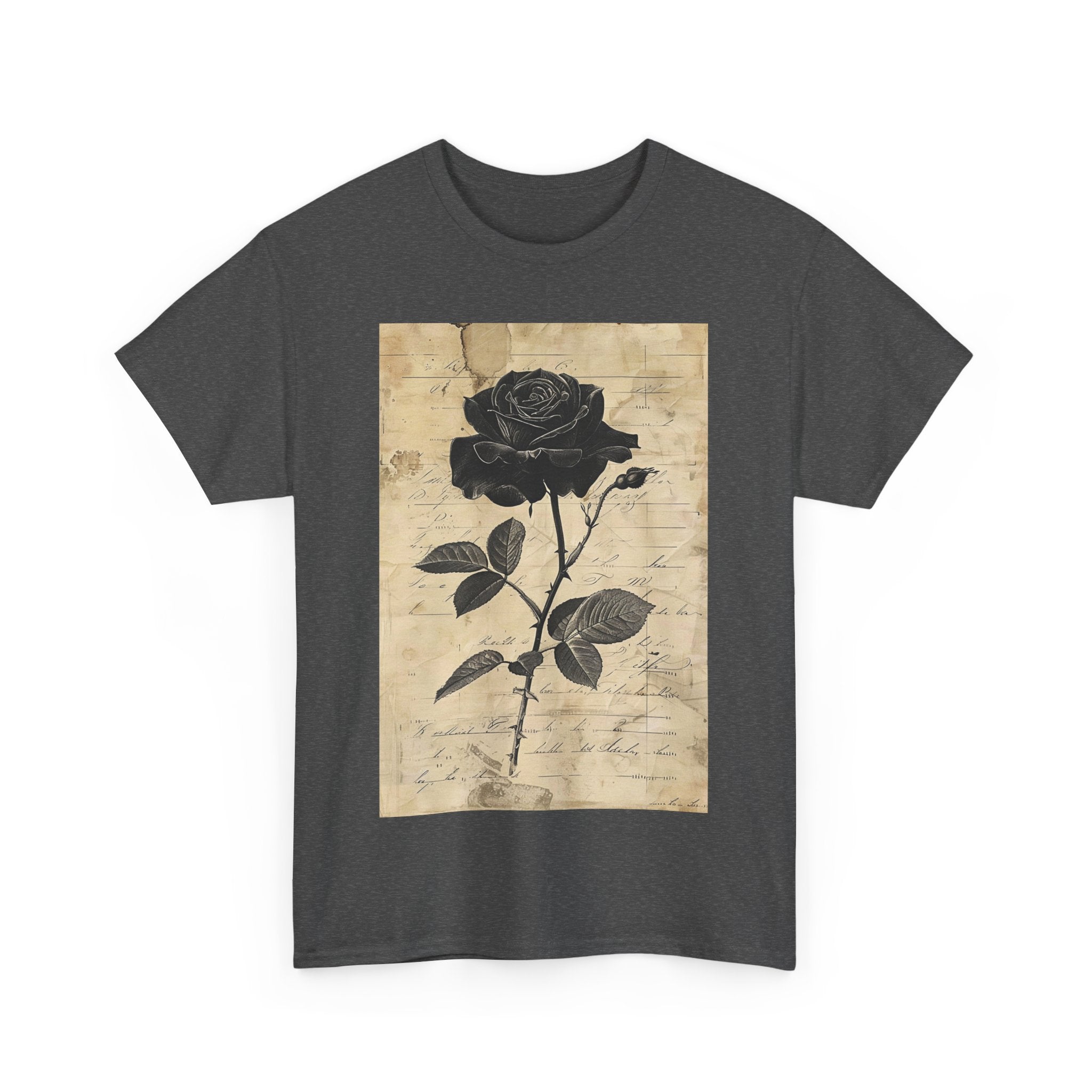 BLACK ROSE TSHIRT