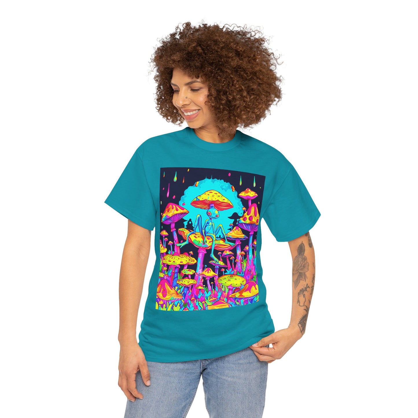 ALIEN MUSHROOM TSHIRT