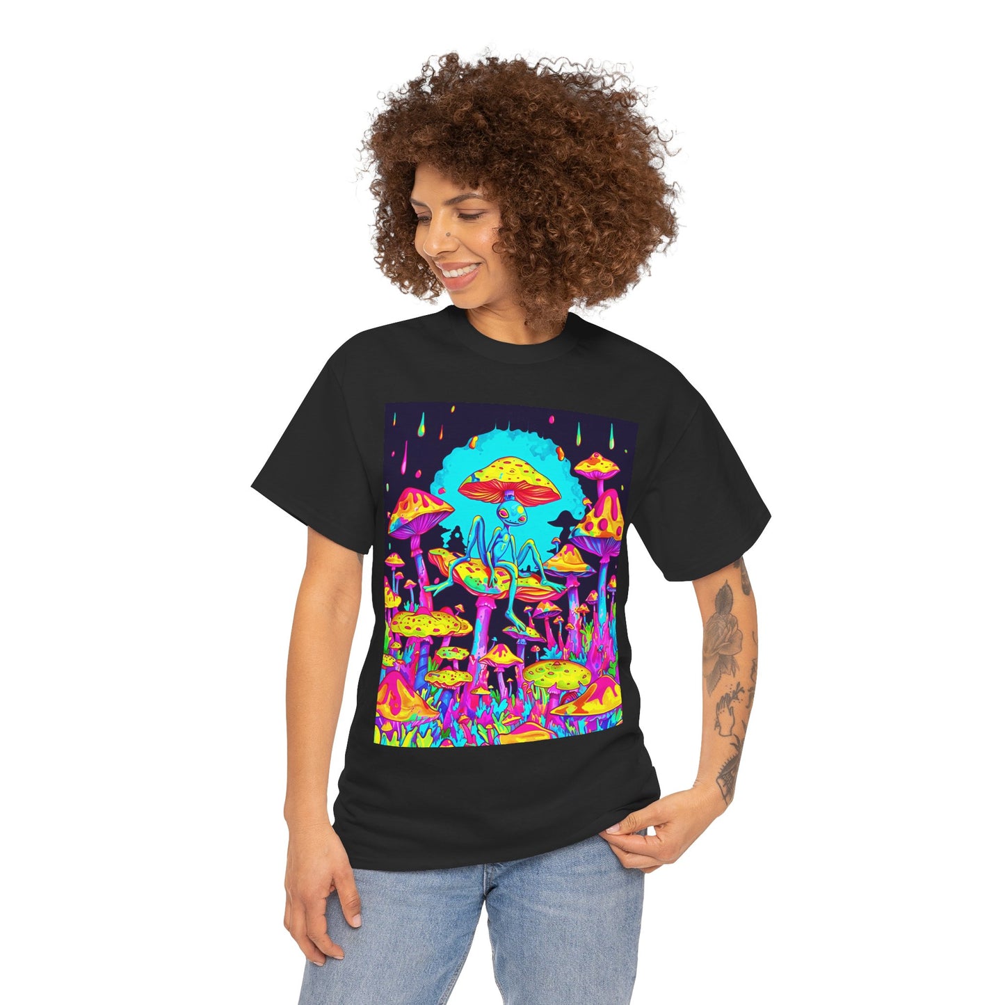 ALIEN MUSHROOM TSHIRT