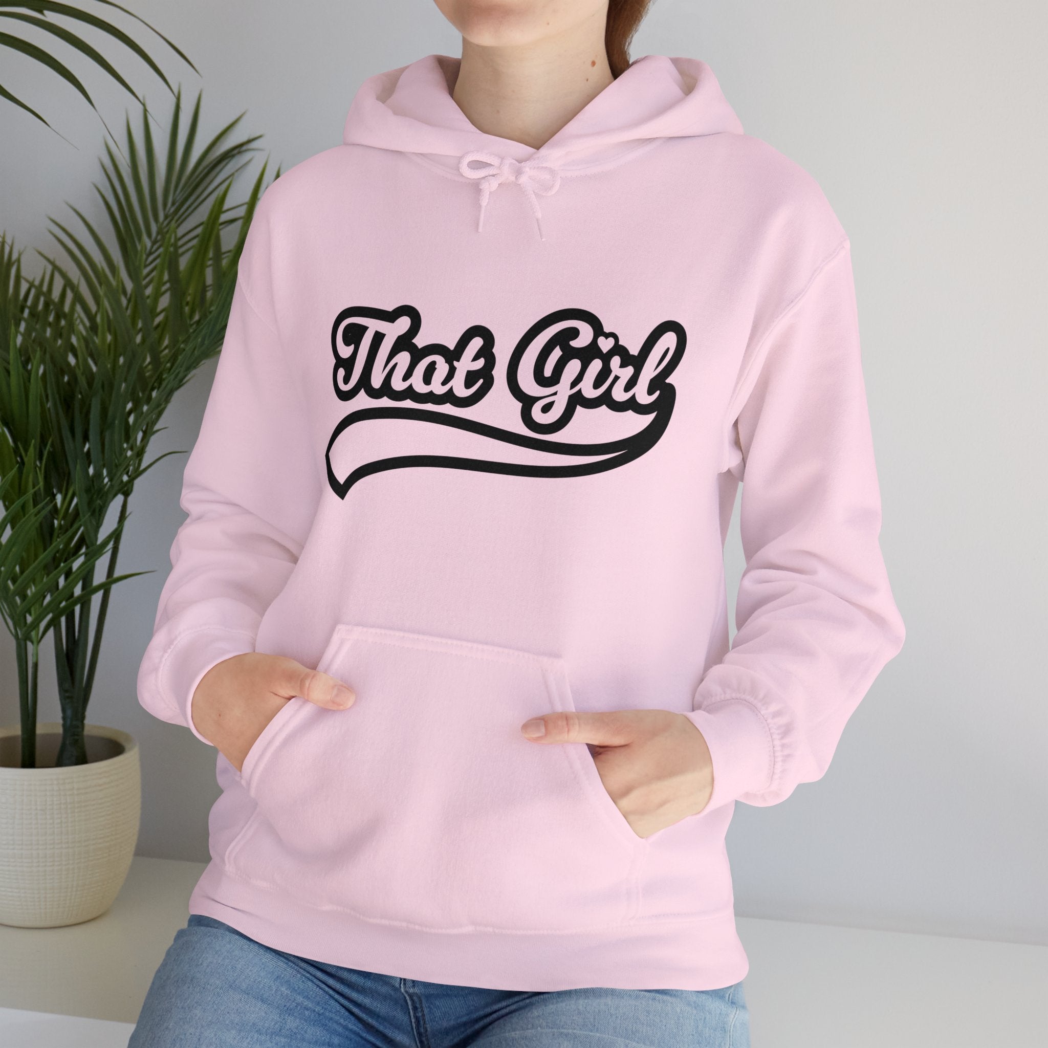 THAT GIRL PINK Hooded Sweatshirt
