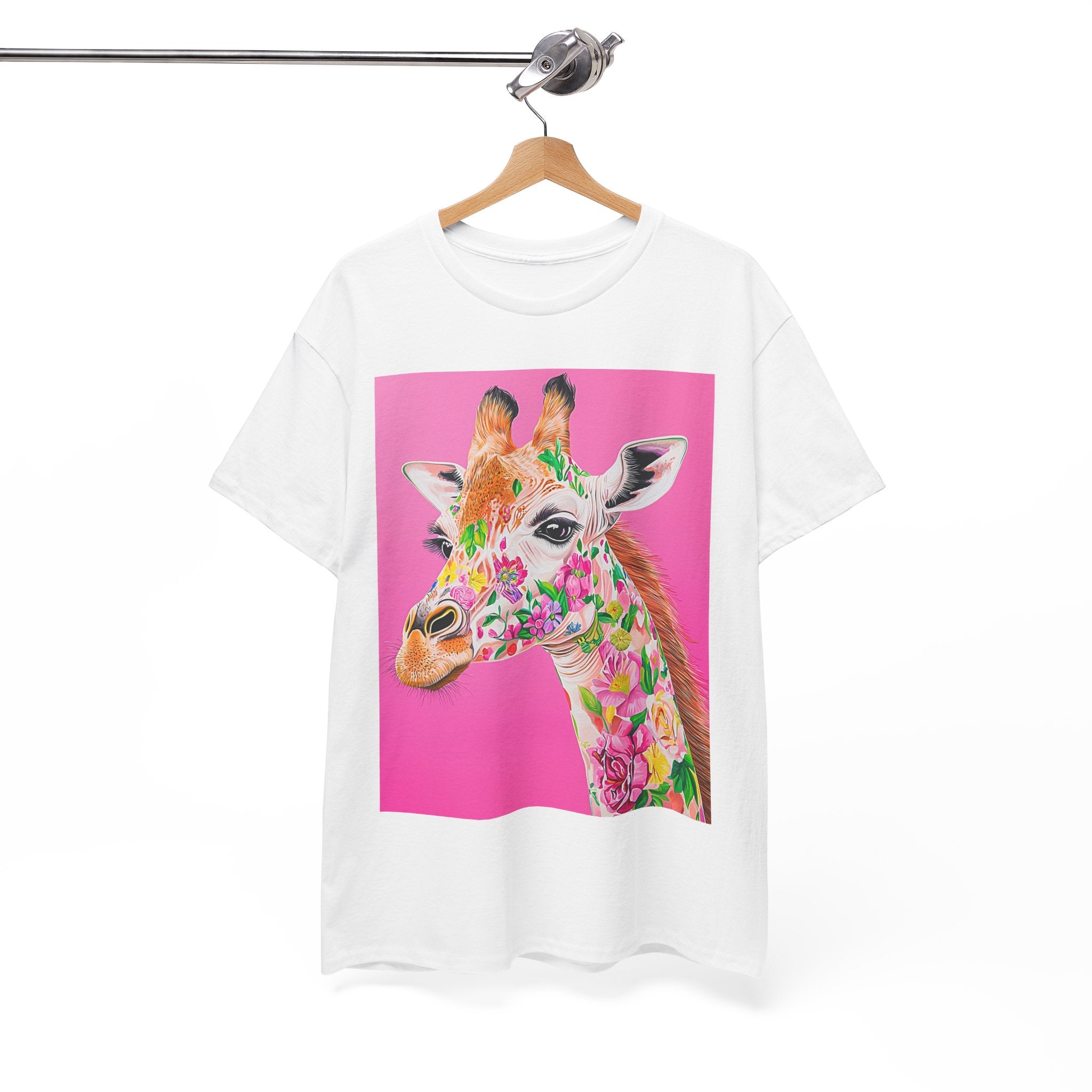FLOWERS GIRAFFE TSHIRT