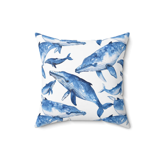 WHALES PILLOW