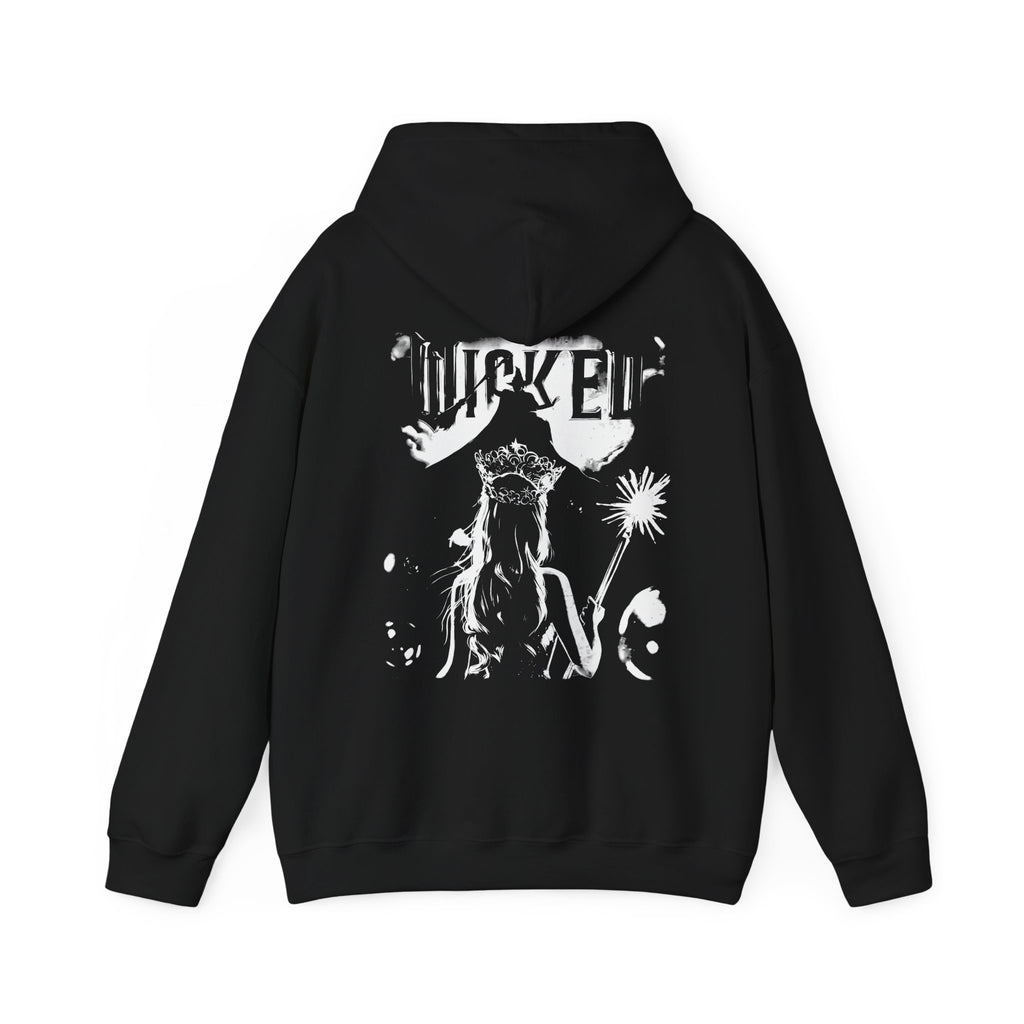 WICKED_blk Hooded Sweatshirt