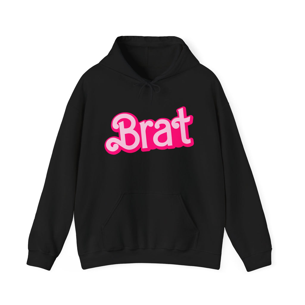 BRAT_blk Hooded Sweatshirt