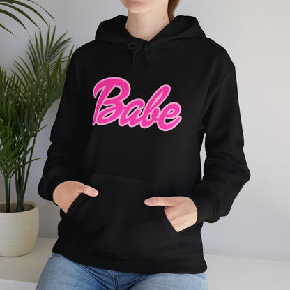 BABE Black Hooded Sweatshirt