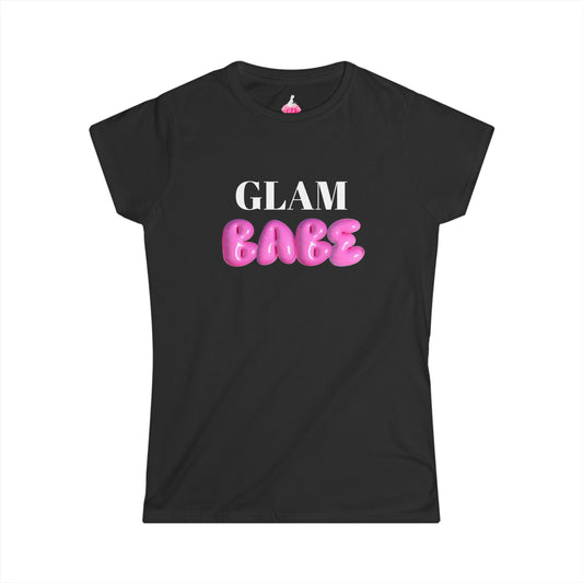 GLAM BABE BLK_SHIRT