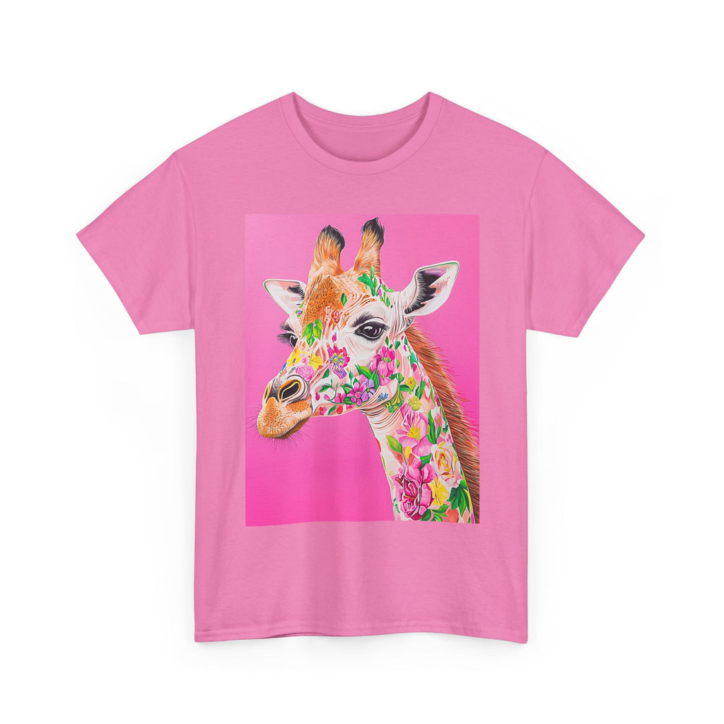 FLOWERS GIRAFFE TSHIRT