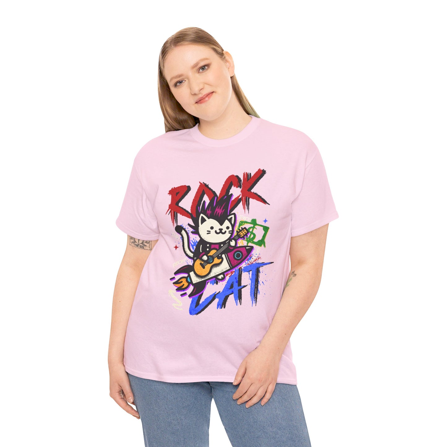 ROCK CAT TSHIRT