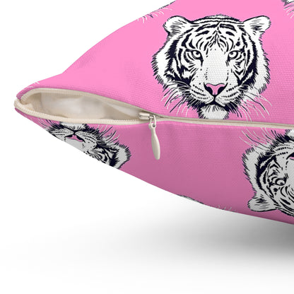 WHITE TIGER PILLOW