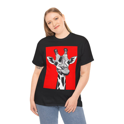 GIRAFFE RED TSHIRT