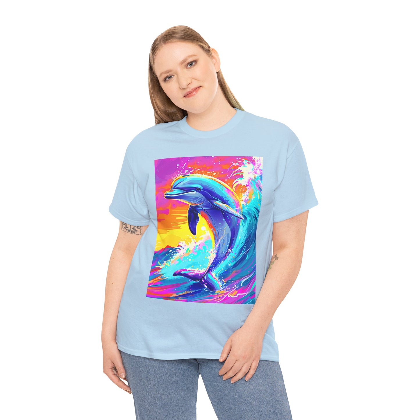 DOLPHINE POP ART TSHIRT