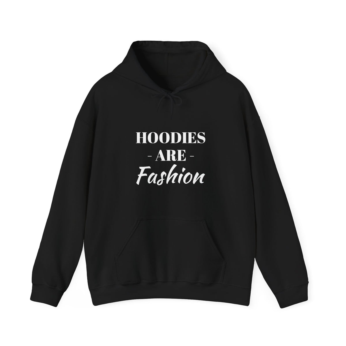 BLACK FASHION HOODIE