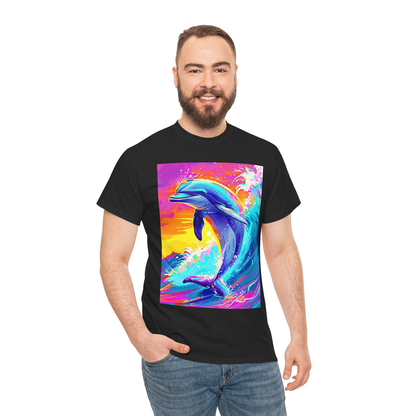 DOLPHINE POP ART TSHIRT