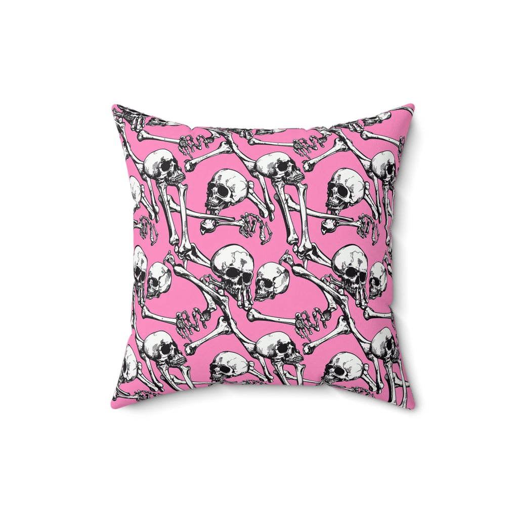 PINK BONES PILLOW