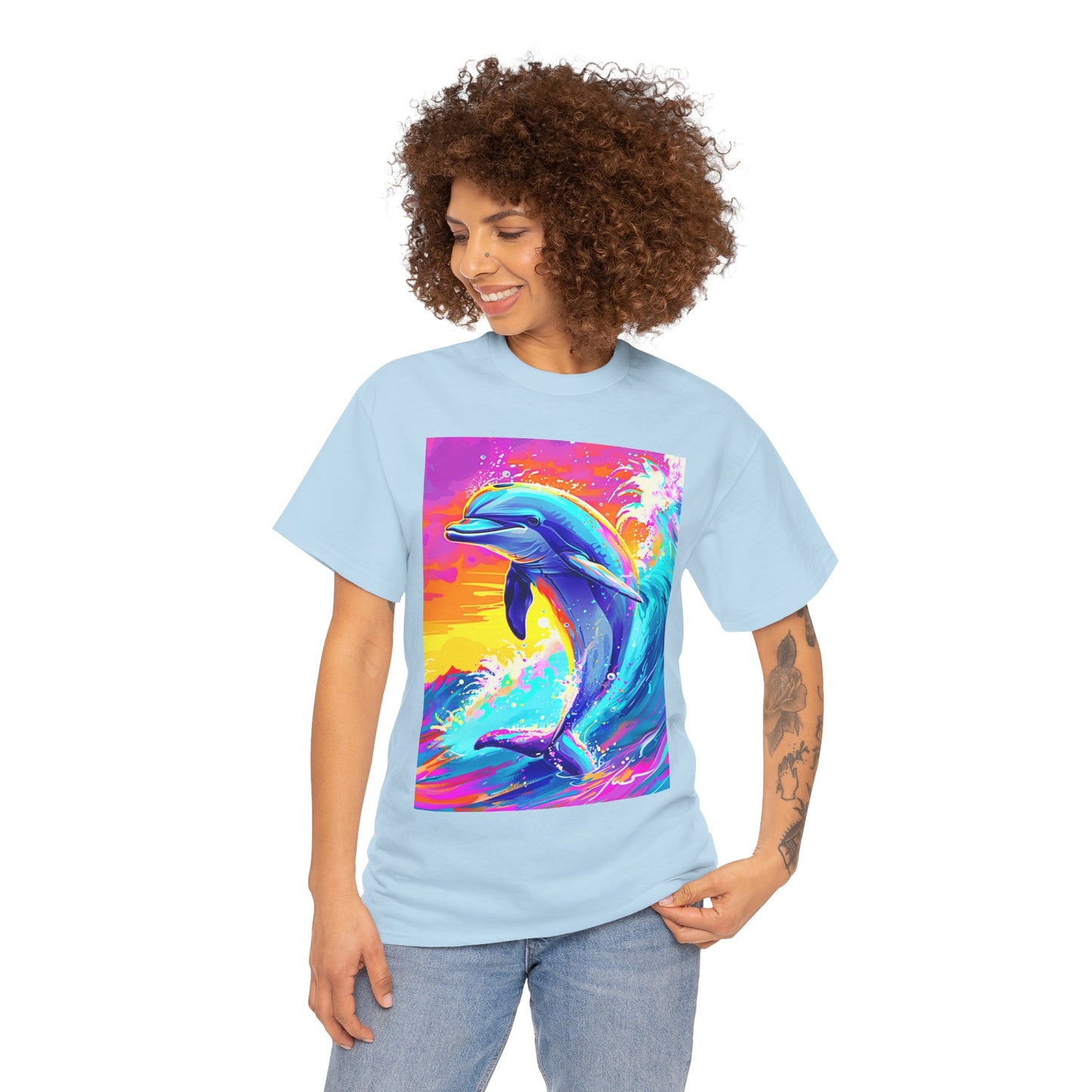 DOLPHINE POP ART TSHIRT