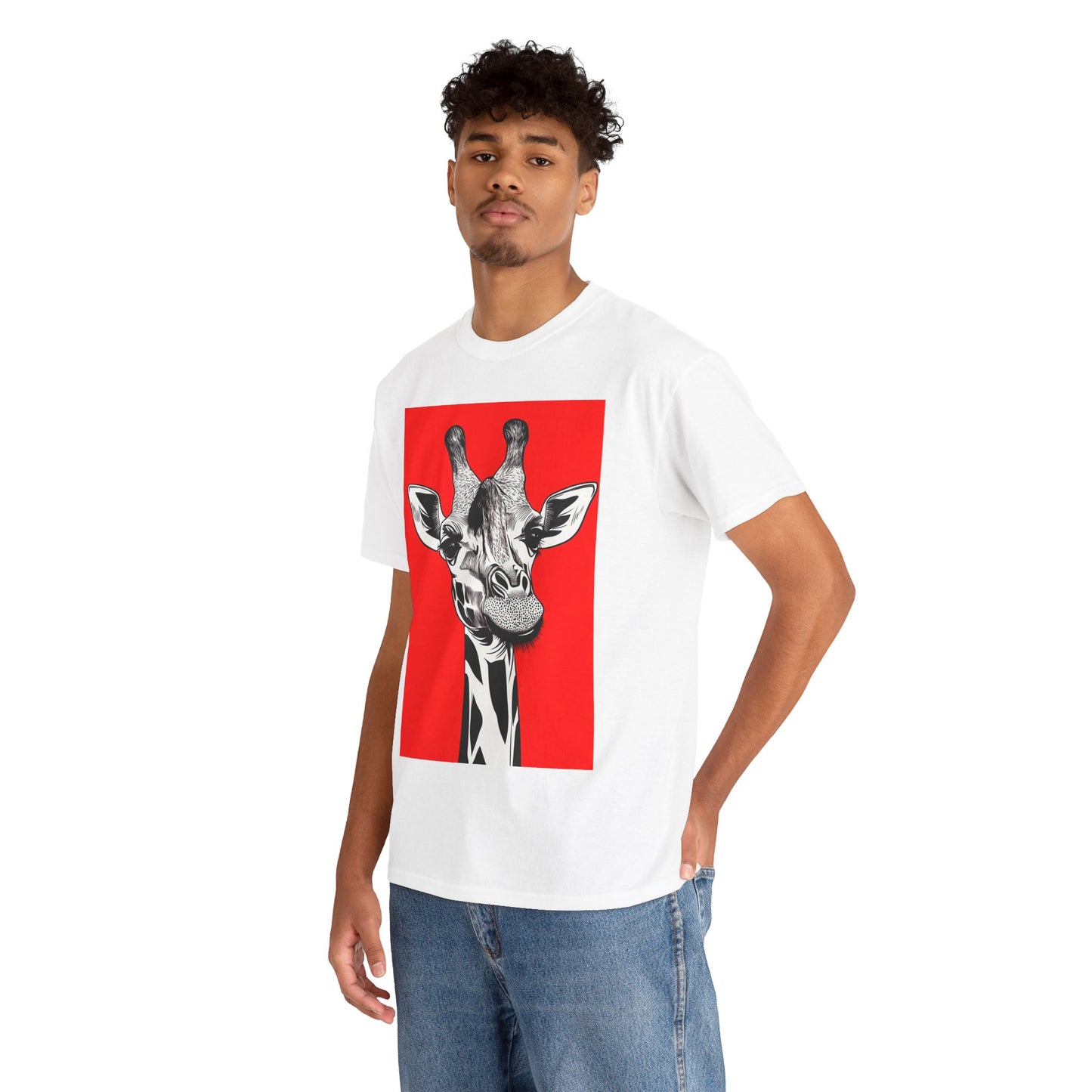 GIRAFFE RED TSHIRT