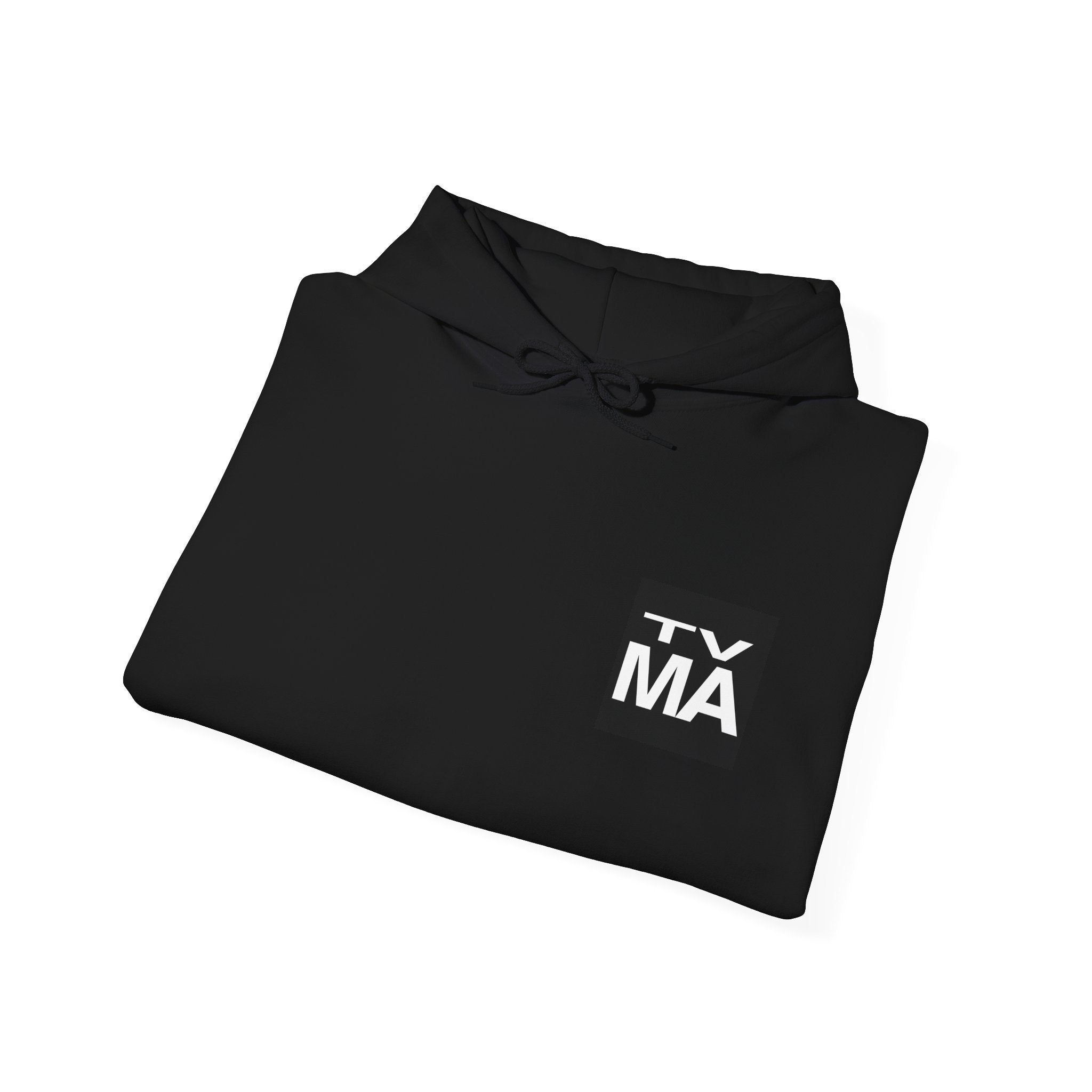 TVMA_blk Hooded Sweatshirt