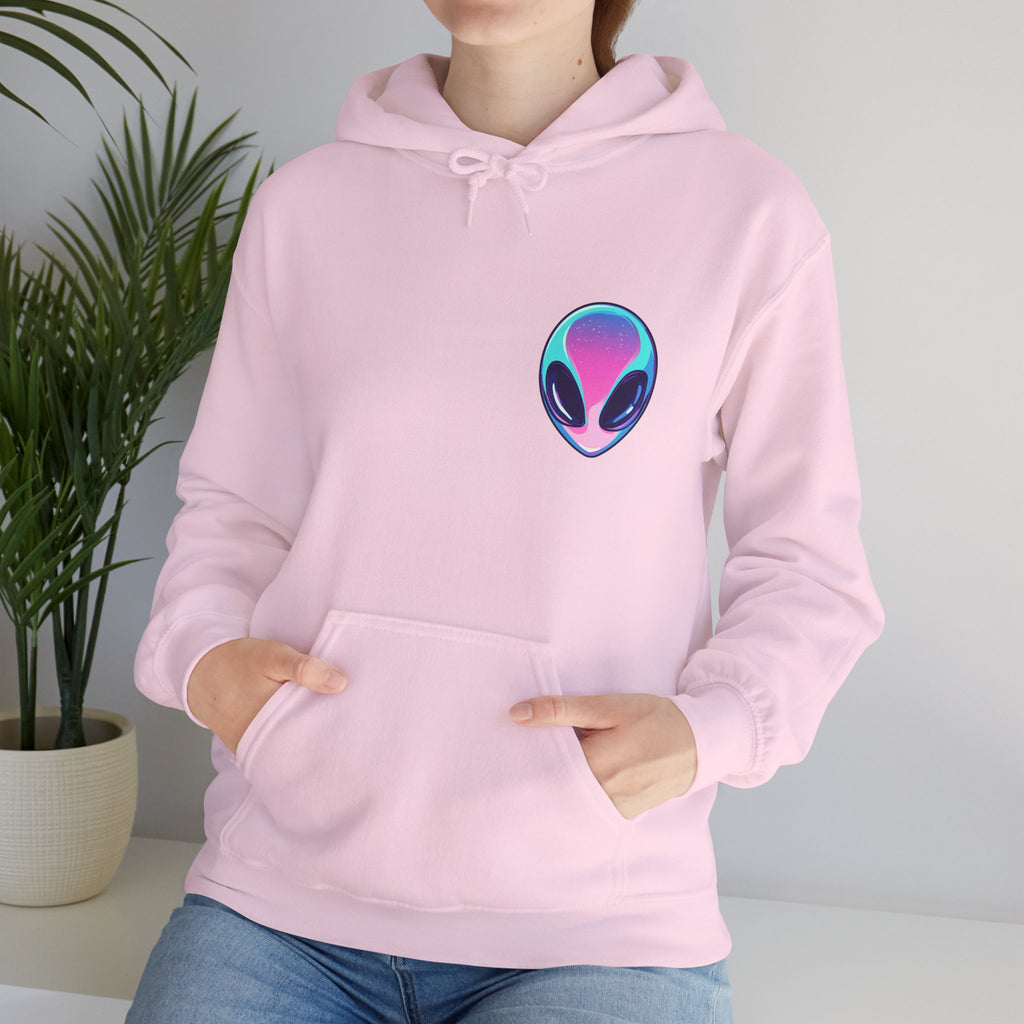 ALIEN PINK Hooded Sweatshirt