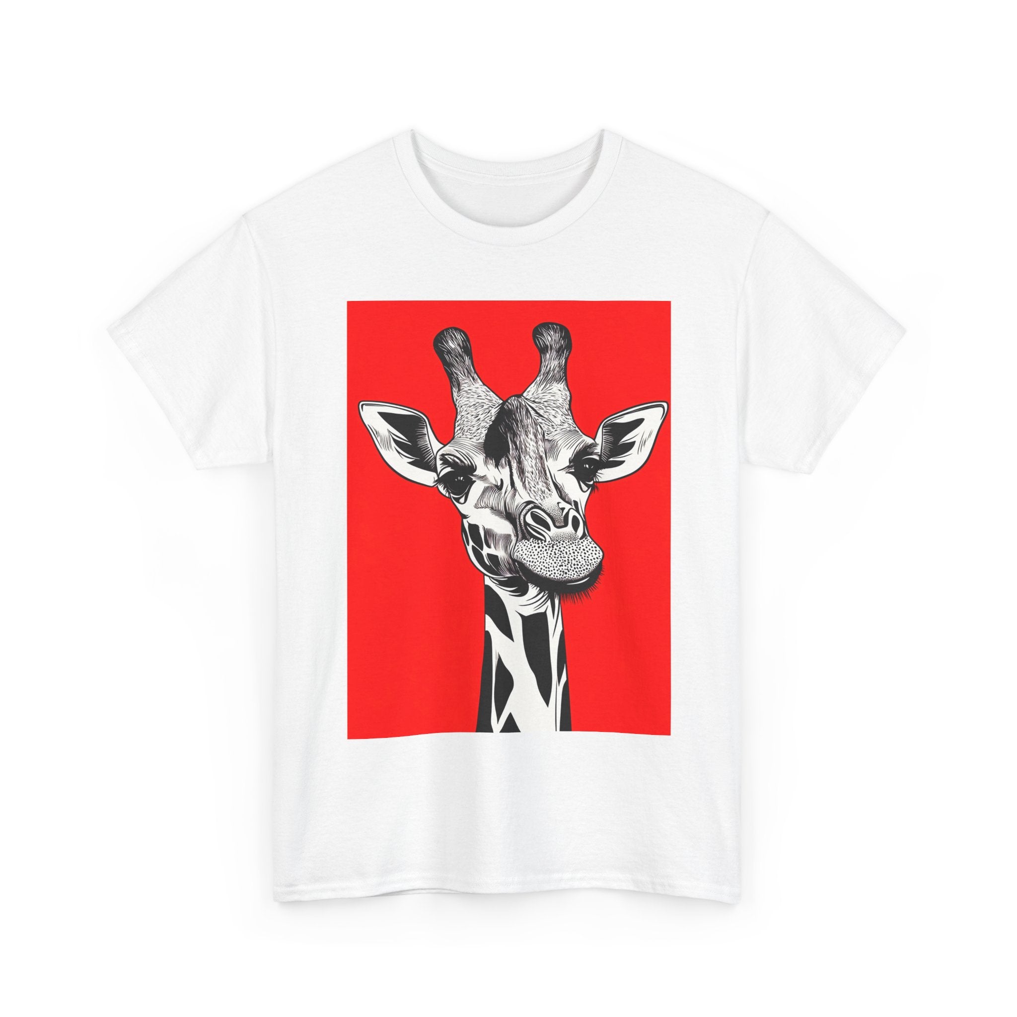 GIRAFFE RED TSHIRT
