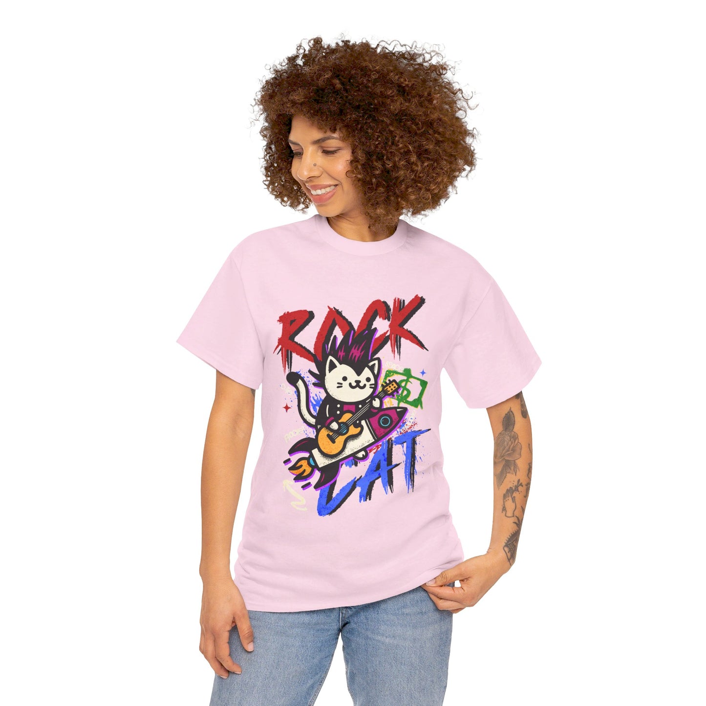 ROCK CAT TSHIRT