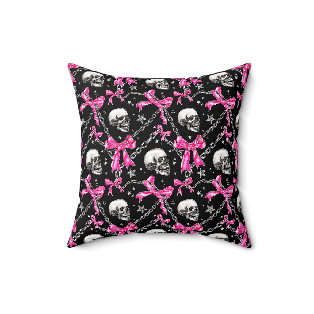 HER SKULL PILLOW