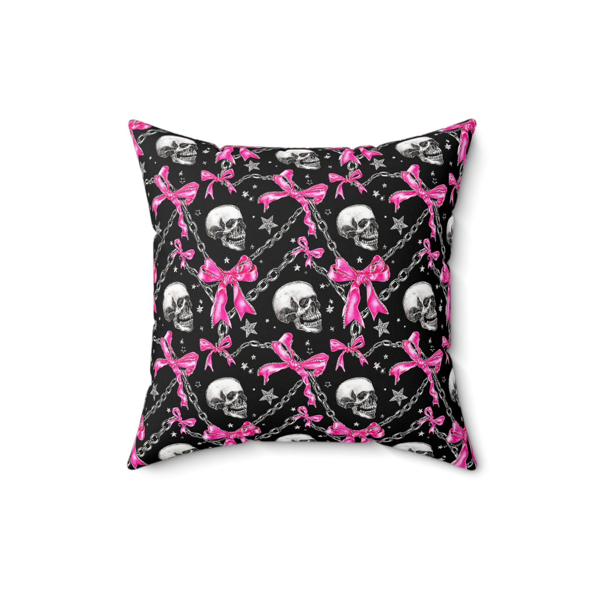 HER SKULL PILLOW