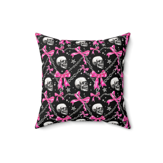 HER SKULL PILLOW