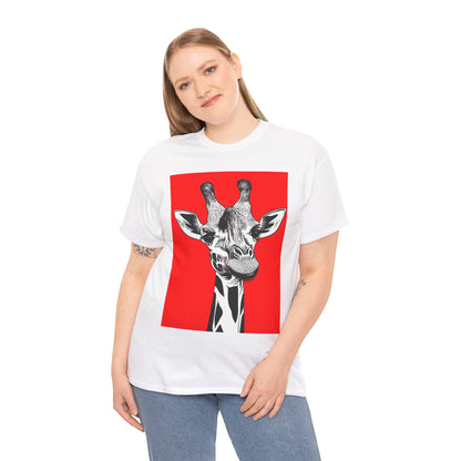 GIRAFFE RED TSHIRT