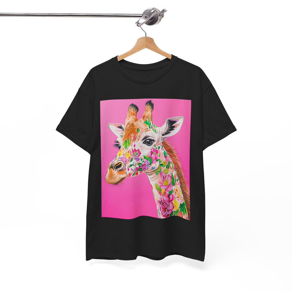 FLOWERS GIRAFFE TSHIRT