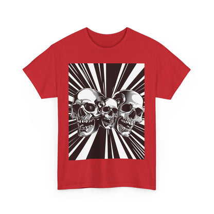 RETRO SKULLS TSHIRT